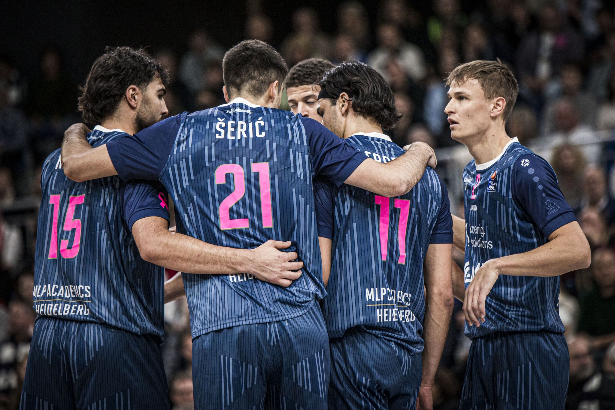 GAMEWORN Heimtrikot Kurzarm BBL 25/26 PINKTOBER Edition